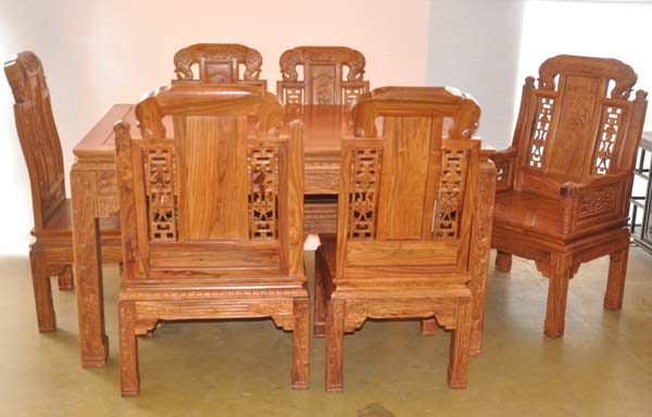 非黄如意餐台(佳益轩)