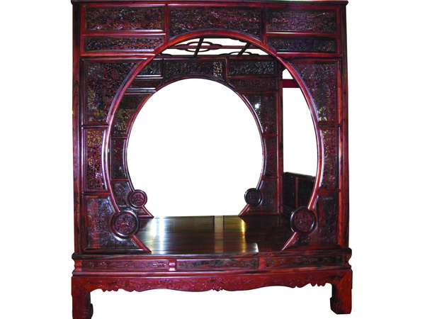 红酸枝架子床（久仰）