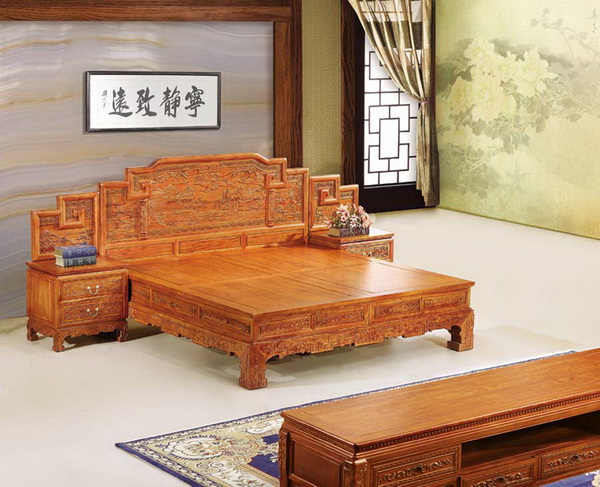 1.8米山水大床（文轩家具）