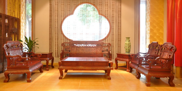 红檀吉祥宝座沙发（雅仕轩）