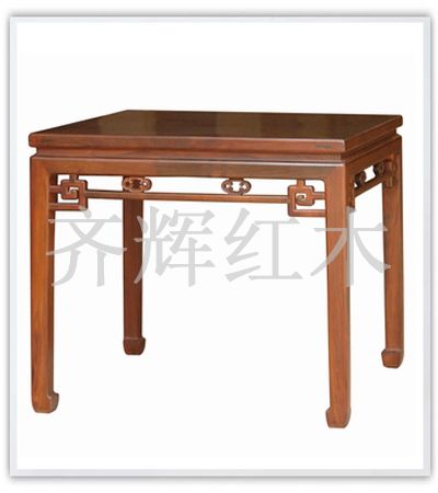 qh-035 小叶紫檀八仙桌(齐辉)