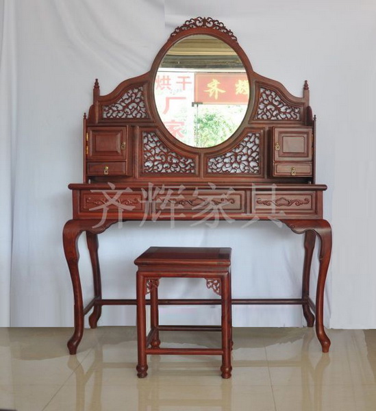 qh-044 小叶红檀梳妆台(齐辉)