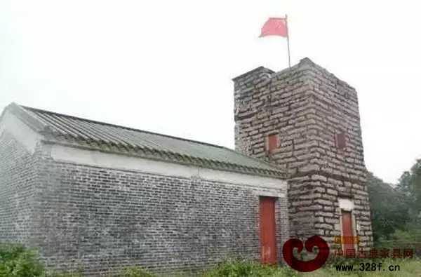  大涌青岗白蕉围“升旗楼”，这里是中山第一面五星红旗升起的地方