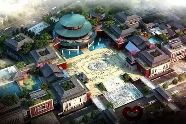 红博城整体完工效果图