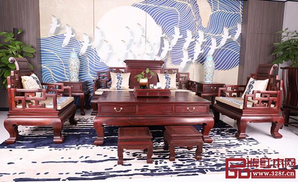红古轩红酸枝红木家具