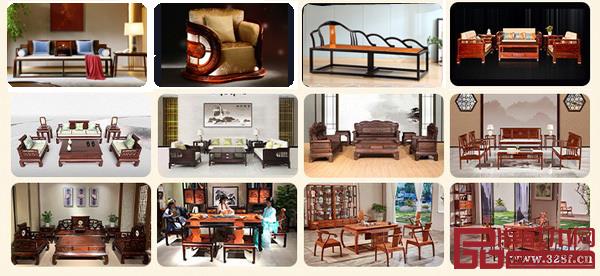 中国红木家具生产基地——中山大涌一向以品牌荟萃，产品种类和款式选择众多闻名
