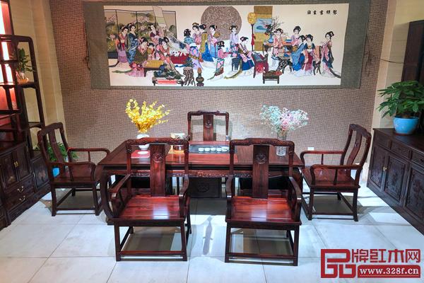無名红木《明韵茶台》