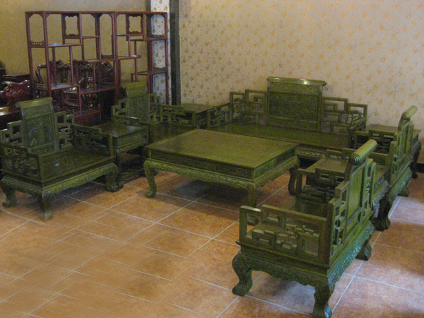 绿檀沙发(年丰家具)