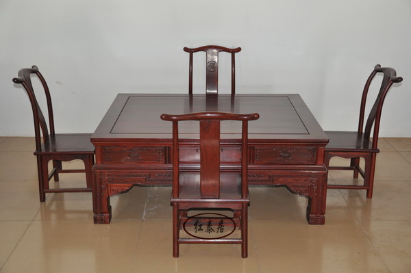 红檀小方木台(红泰居)