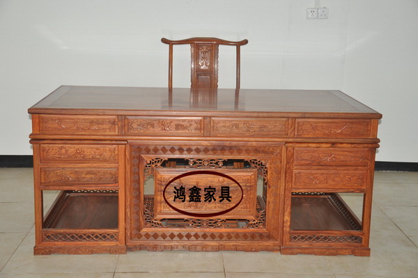 办公台二件套(鸿鑫家具)