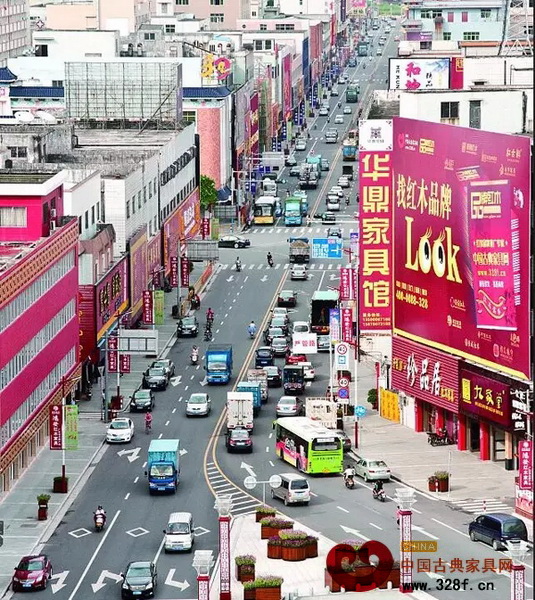 大涌红木街街景 大涌红木街街景