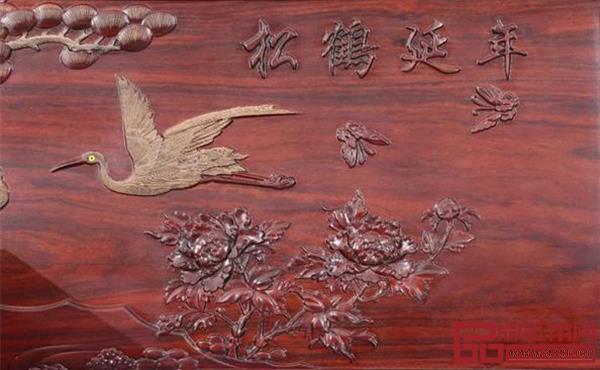 沁园居《松鹤延年沙发》细节图 沁园居《松鹤延年沙发》细节图