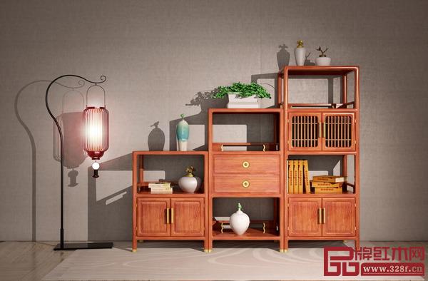 中南林业科技大学作品《万福三组合玄关柜》 中南林业科技大学作品《万福三组合玄关柜》