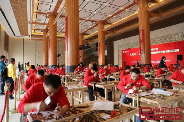 2019年中国技能大赛——“三福杯”第二届全国家具雕刻职业技能竞赛总决赛圆满落幕